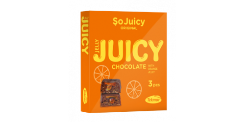 Juicy bar PACK chocolate pomaranč 3x40g