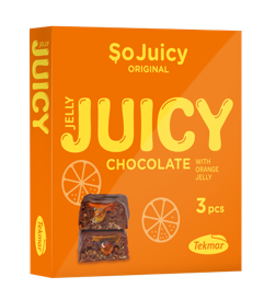  Juicy bar PACK chocolate orange 3x40g 